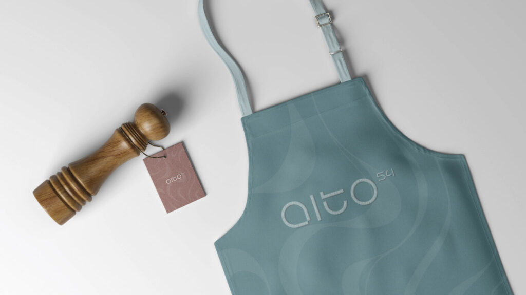 Alto 54 brand application