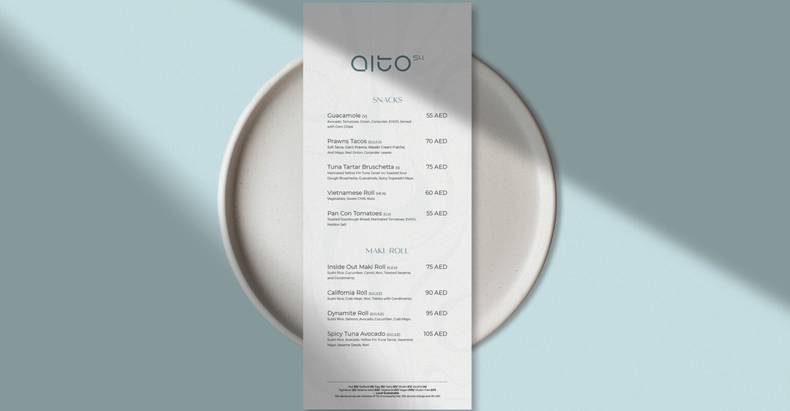 Alto 54 environmental branding