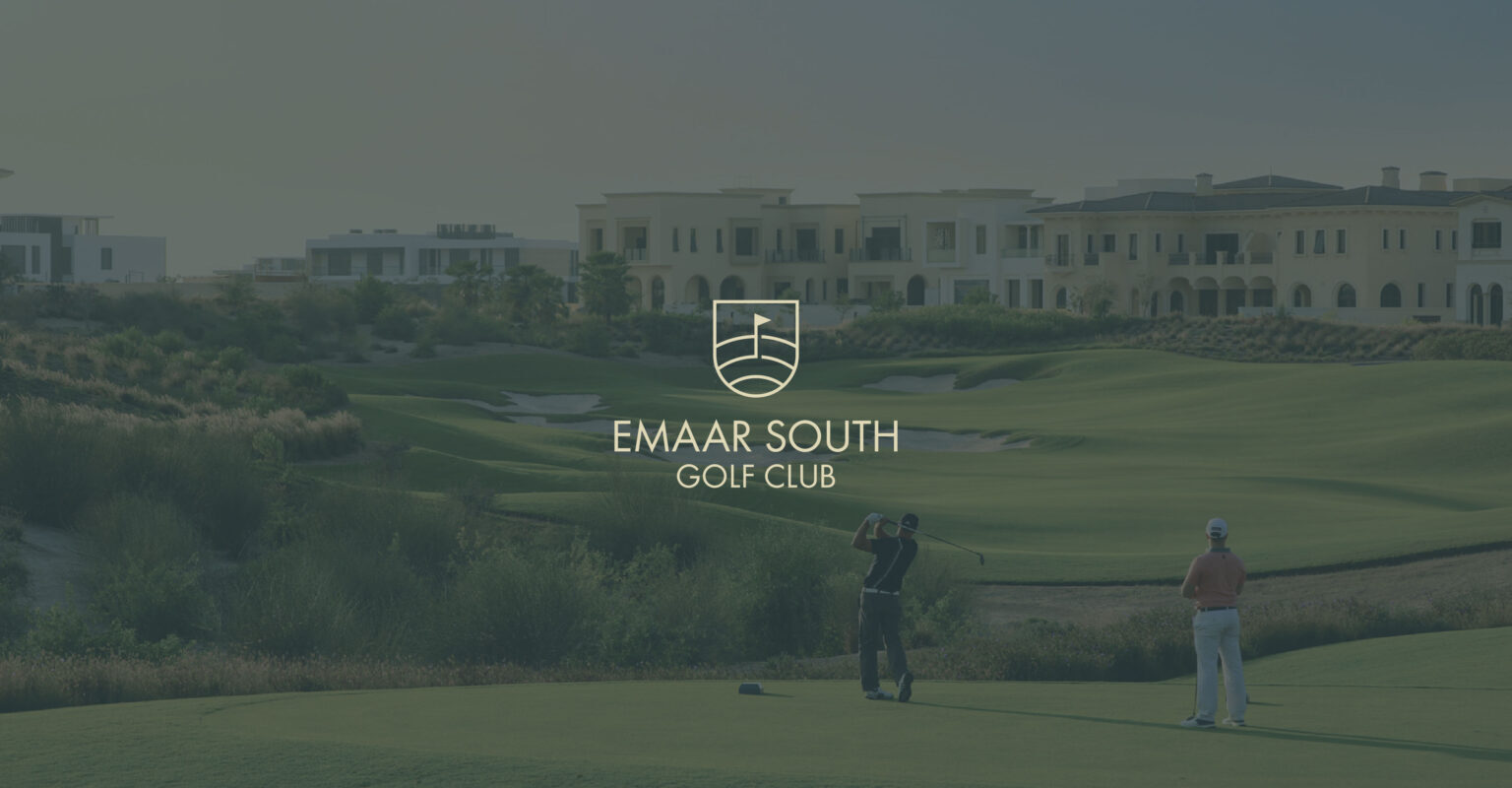 Emaar South Golf Club brand identity, key visual