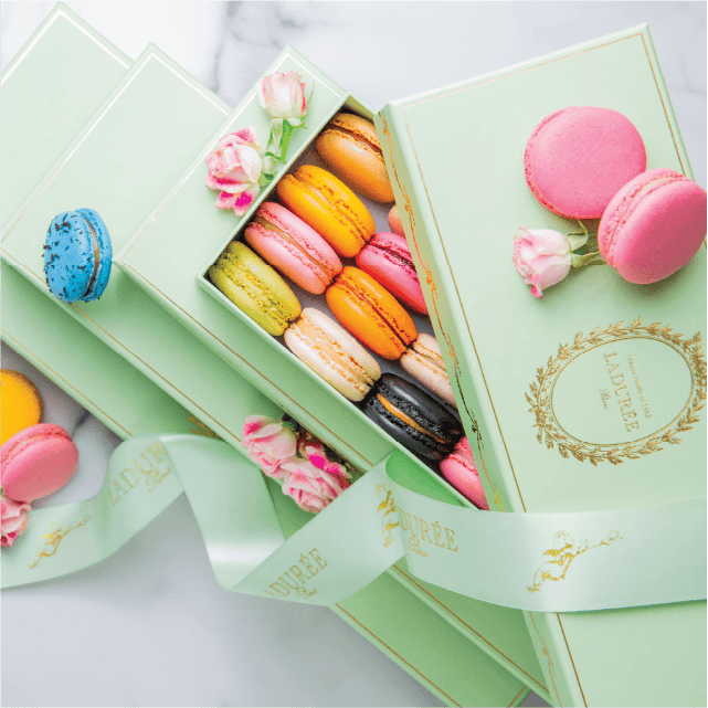 Ladurée social content, frame 1