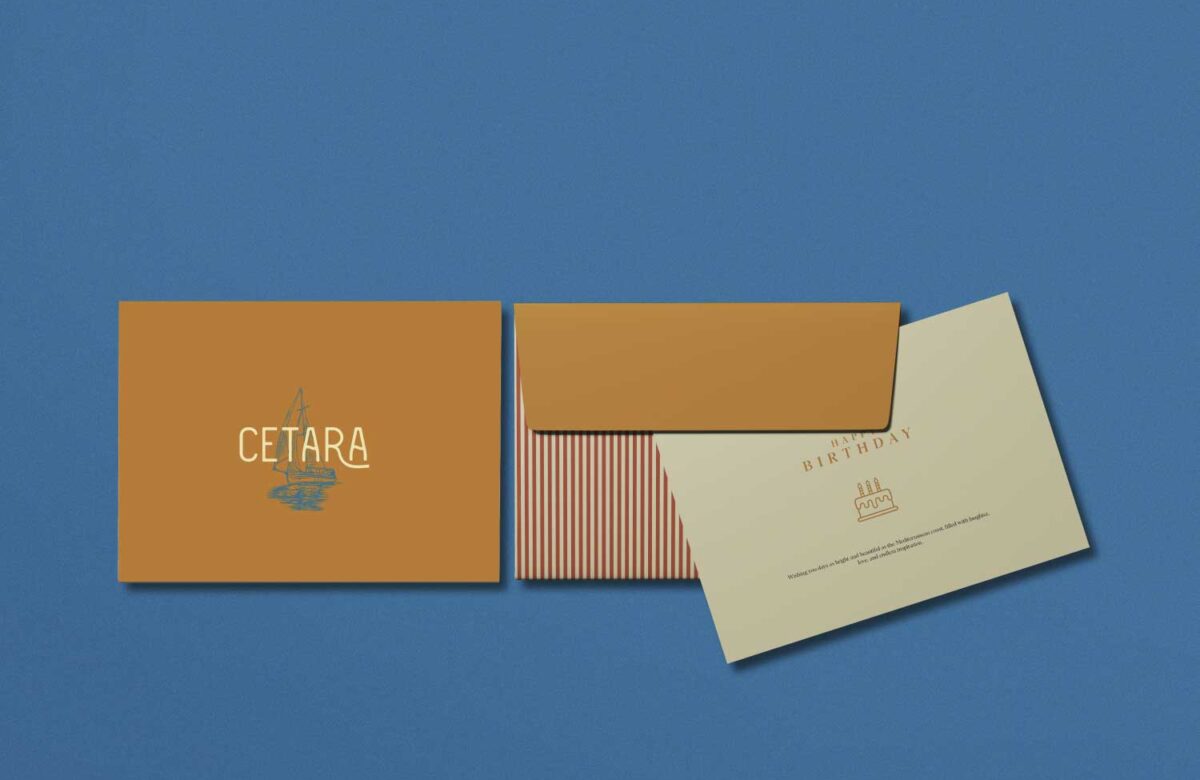 Cetara brand identity, key visual