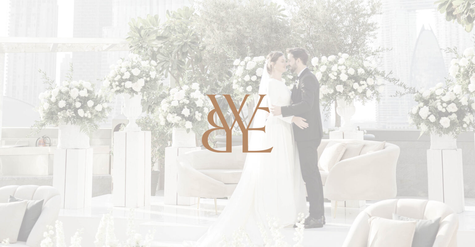 Weddings by Emaar brand identity, key visual