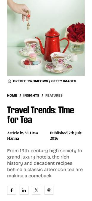 Address Hotels + Resorts press coverage, Business Traveller