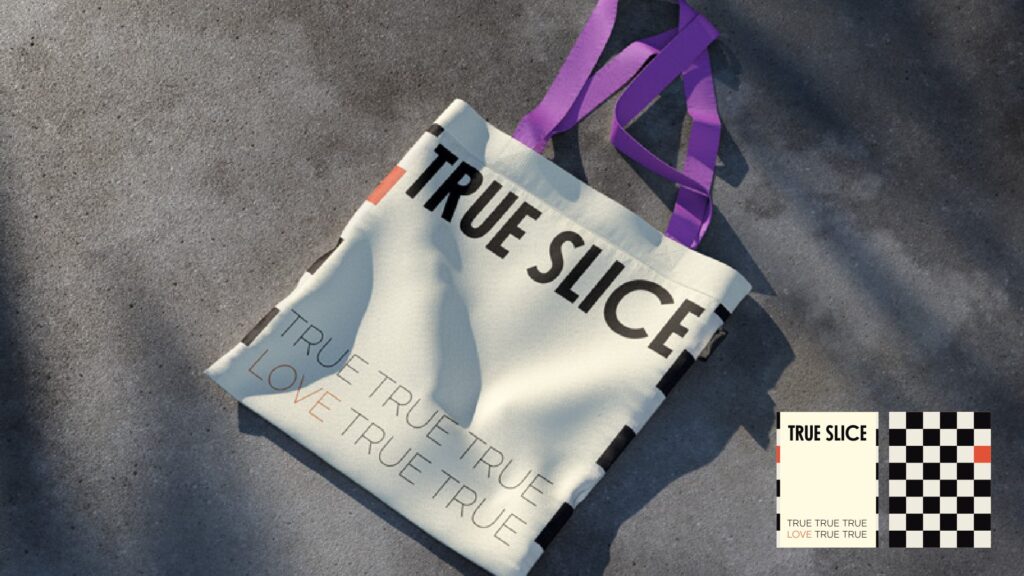 True Slice tote bag
