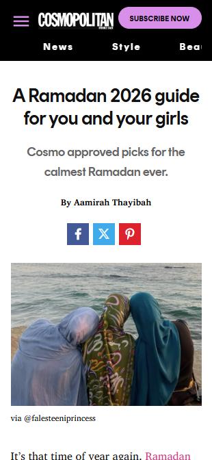 Vida Hotels + Resorts press coverage, Cosmopolitan Middle East